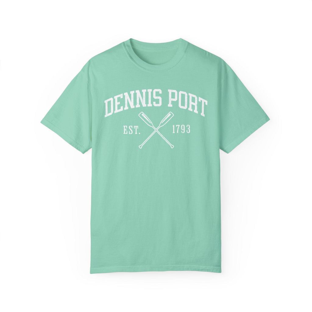 Dennis Port Crossed Oars T-Shirt in Island Reef