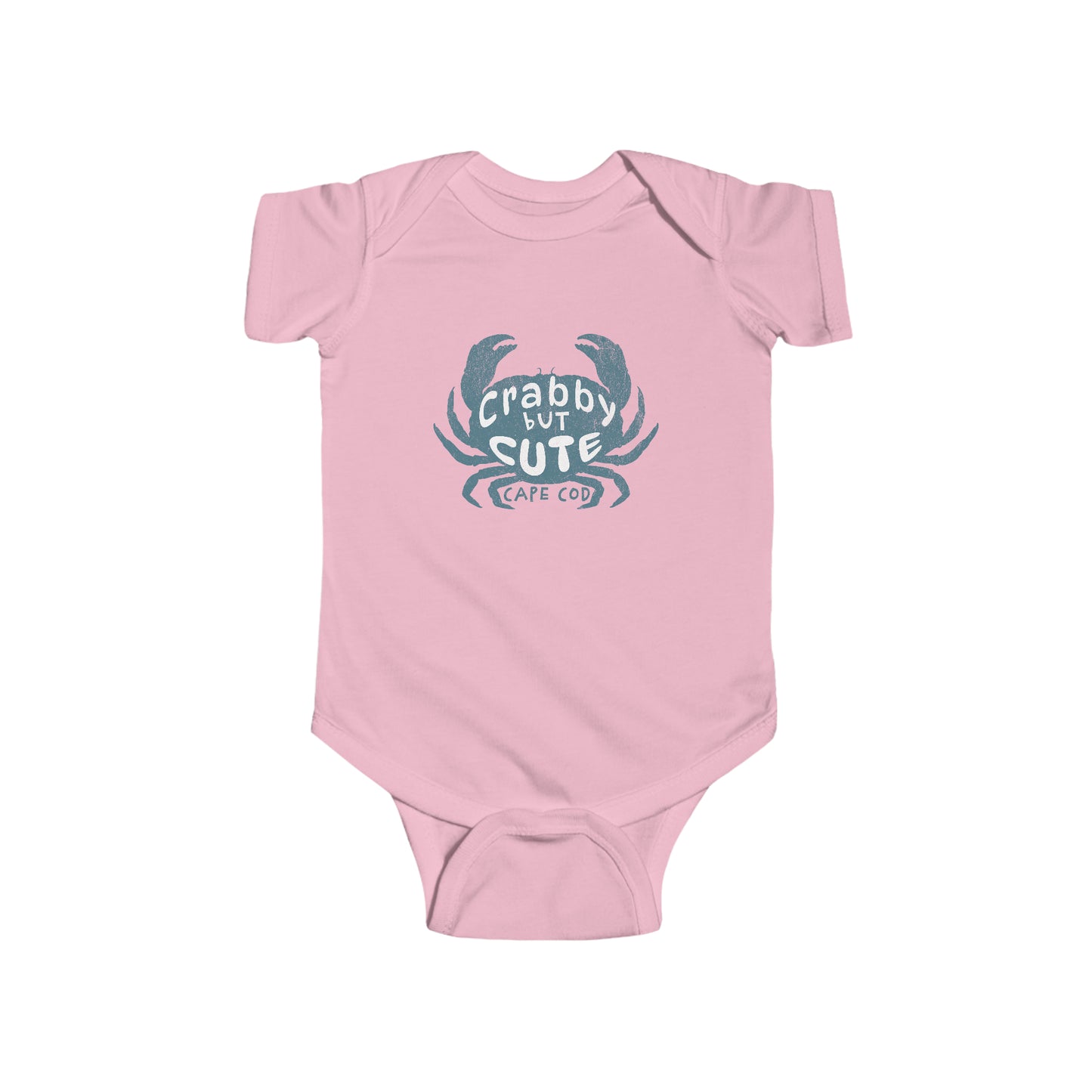 Cape Cod Crabby But Cute Baby Onesie Bodysuit