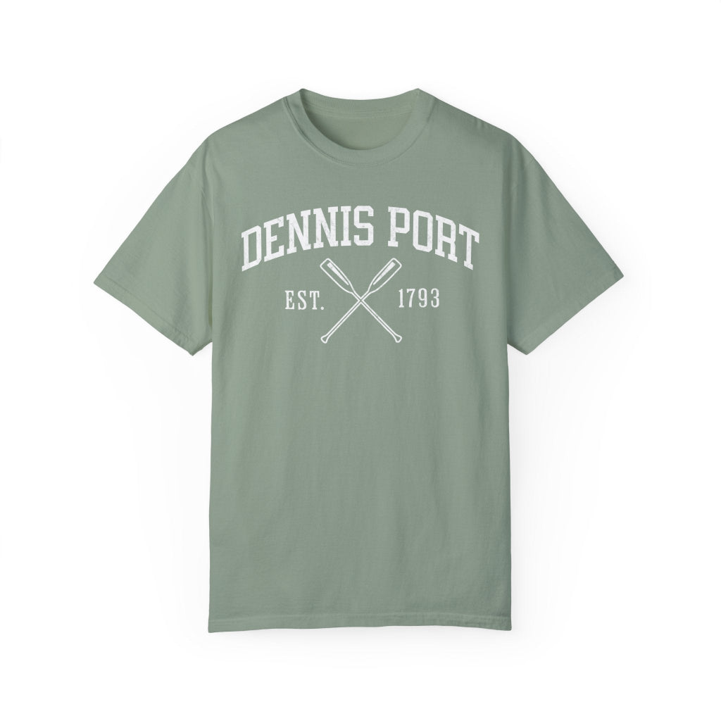 Dennis Port Crossed Oars T-Shirt in Bay
