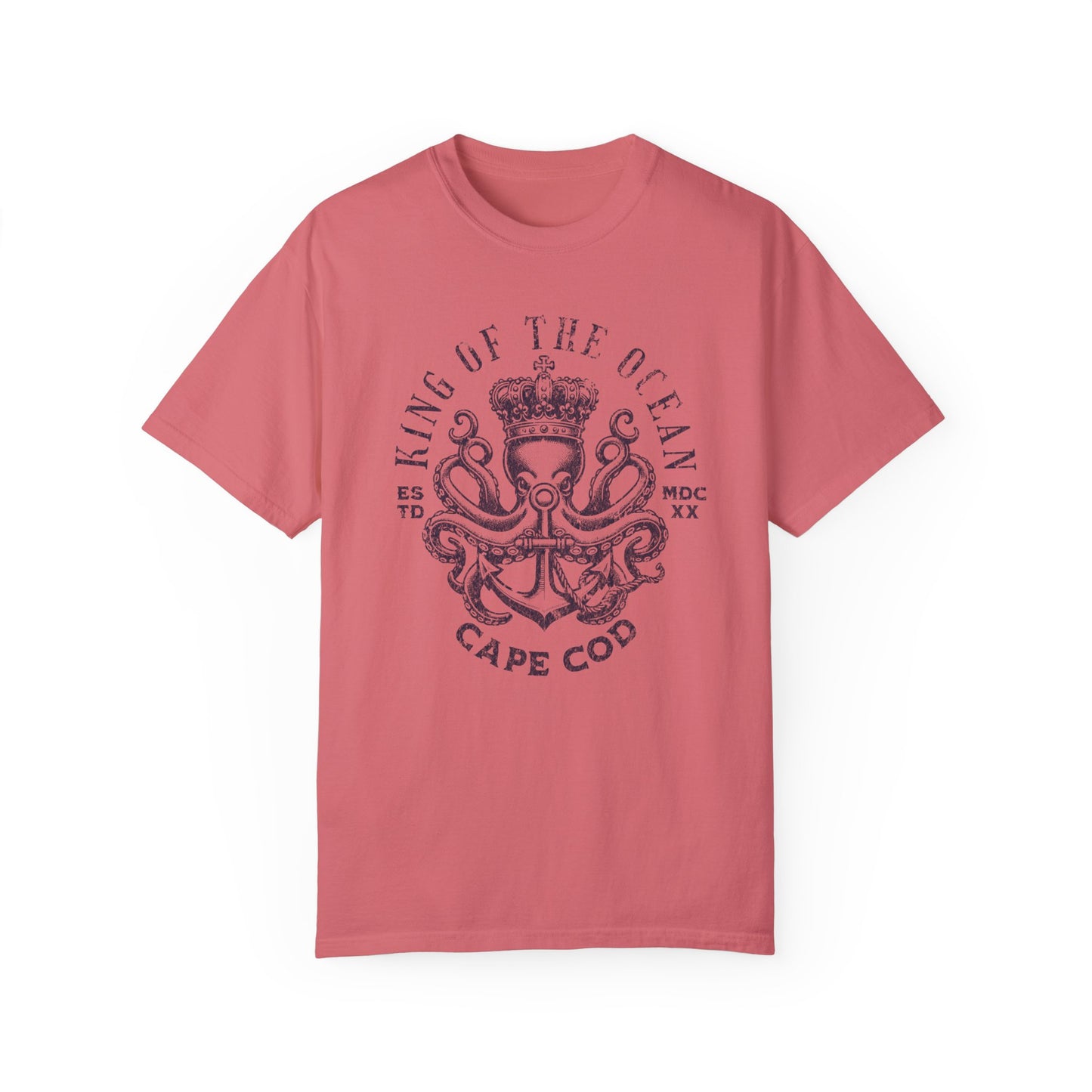 Cape Cod Octopus Comfort Colors T-Shirt