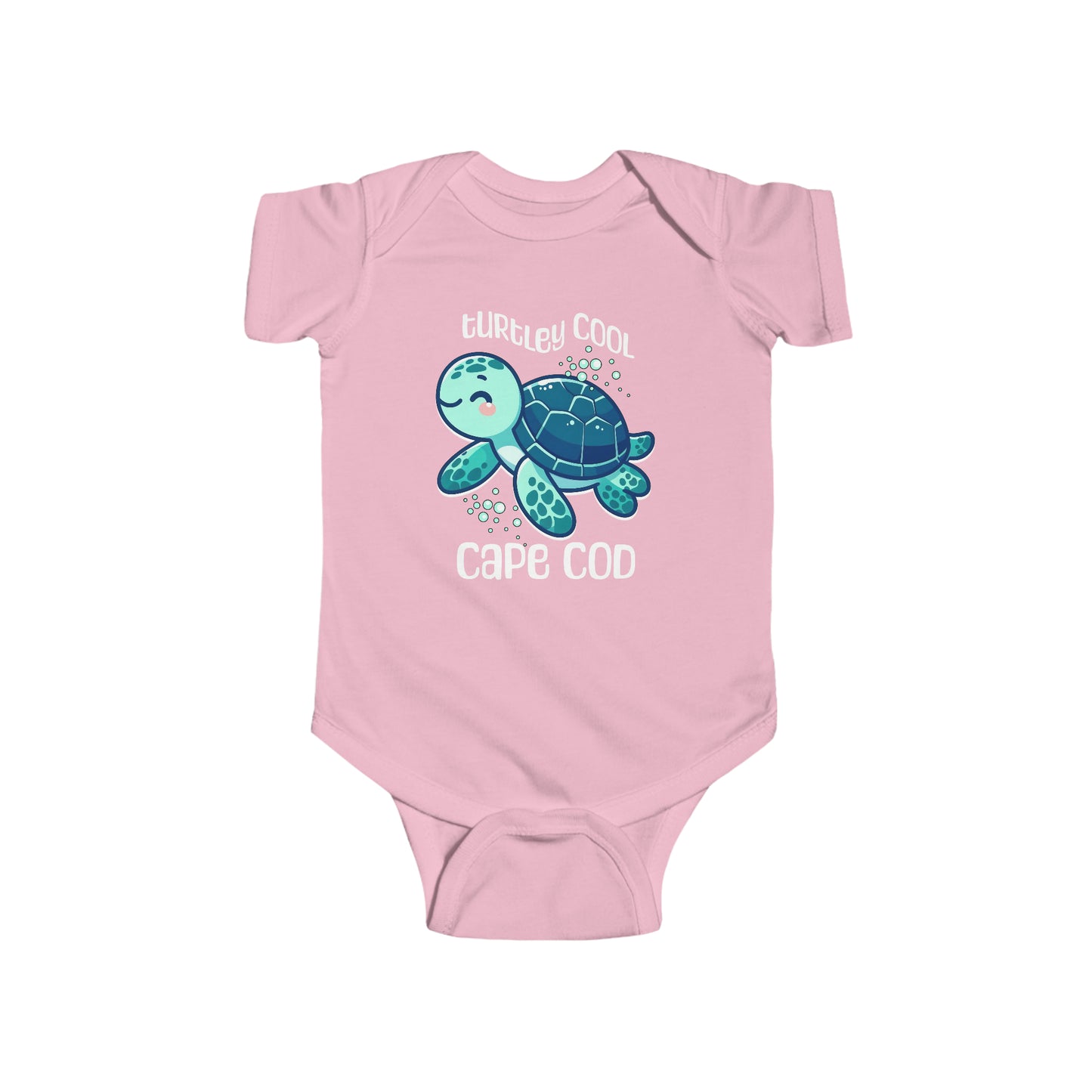 Cape Cod Turtley Cool Baby Onesie Bodysuit