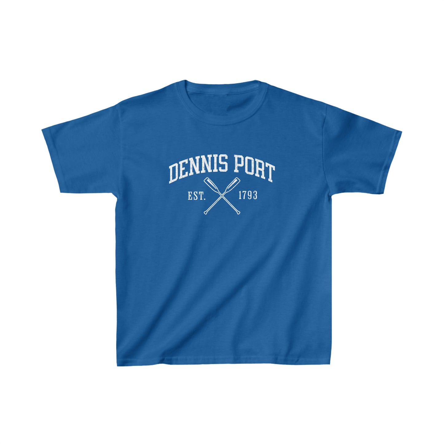 Kids Dennis Port Crossed Oars Short Sleeve T-Shirt