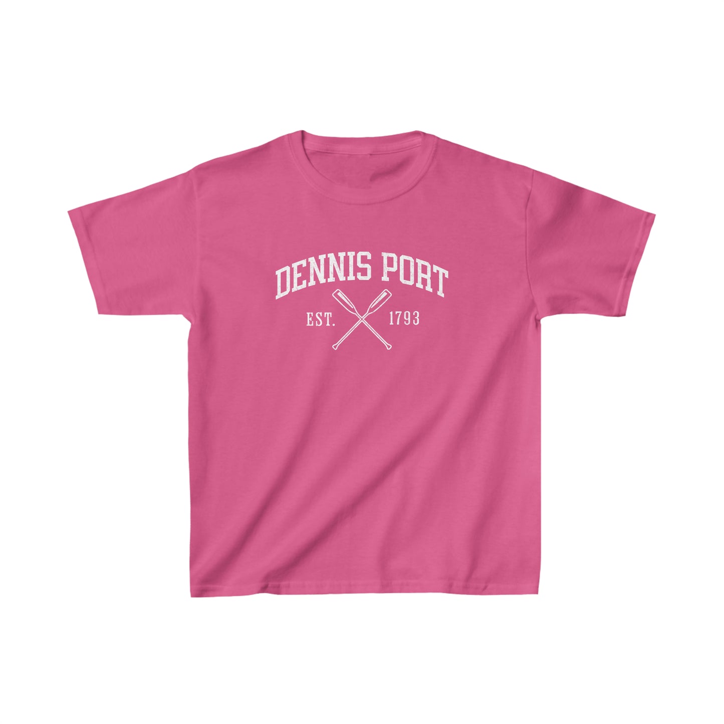 Kids Dennis Port Crossed Oars Short Sleeve T-Shirt