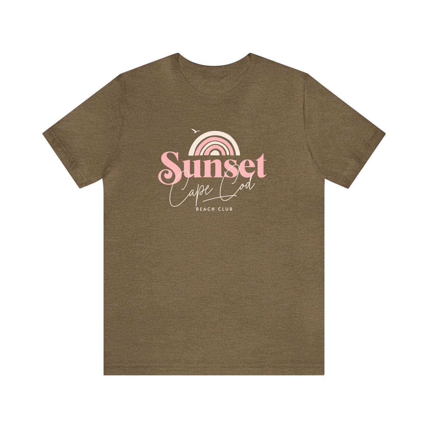 Cape Cod Sunset Beach Club T-Shirt