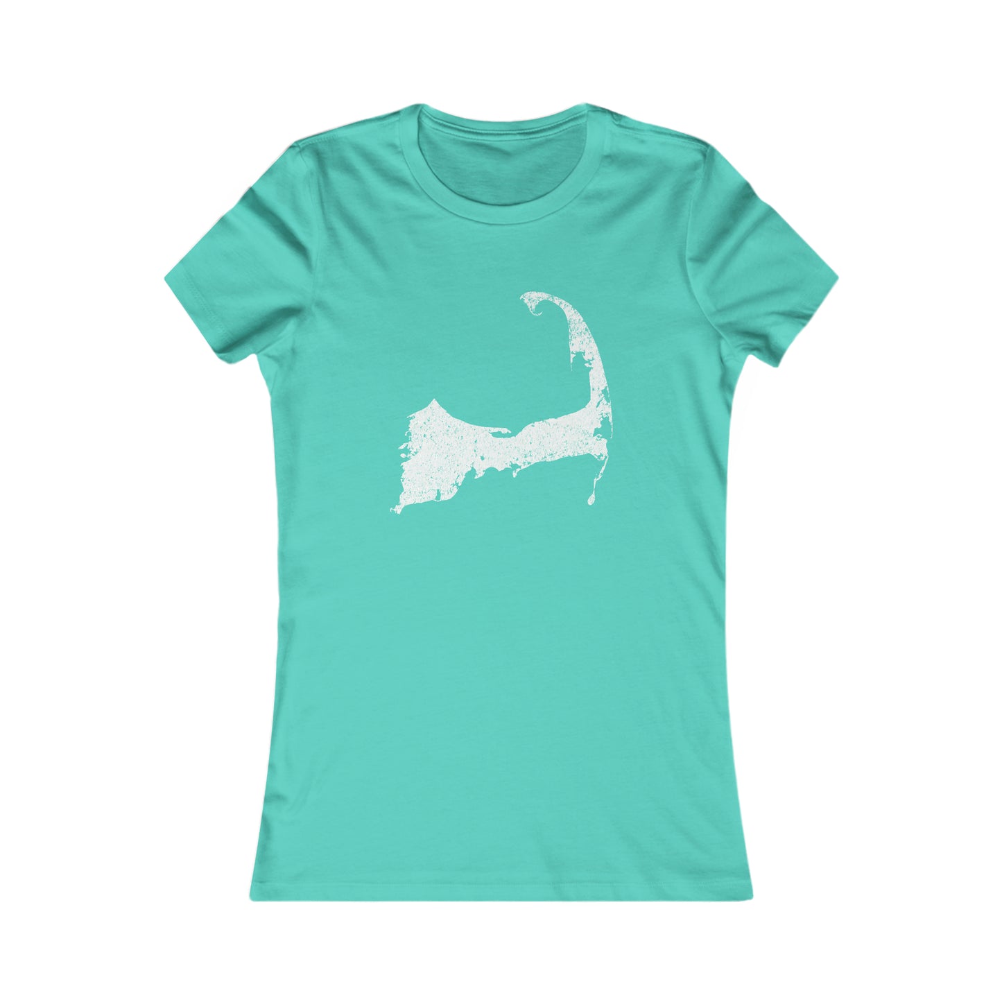 Women's Favorite Cape Cod Map Tee