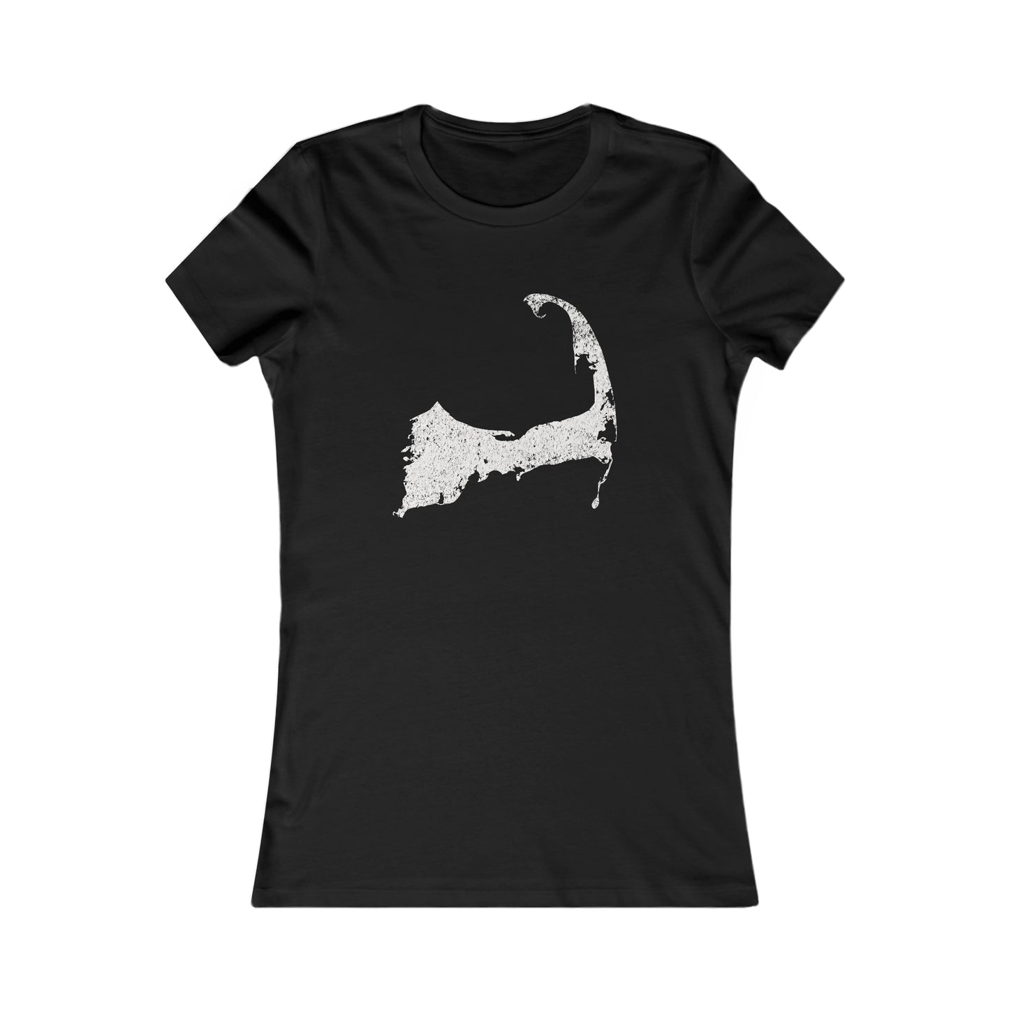 Women's Favorite Cape Cod Map Tee