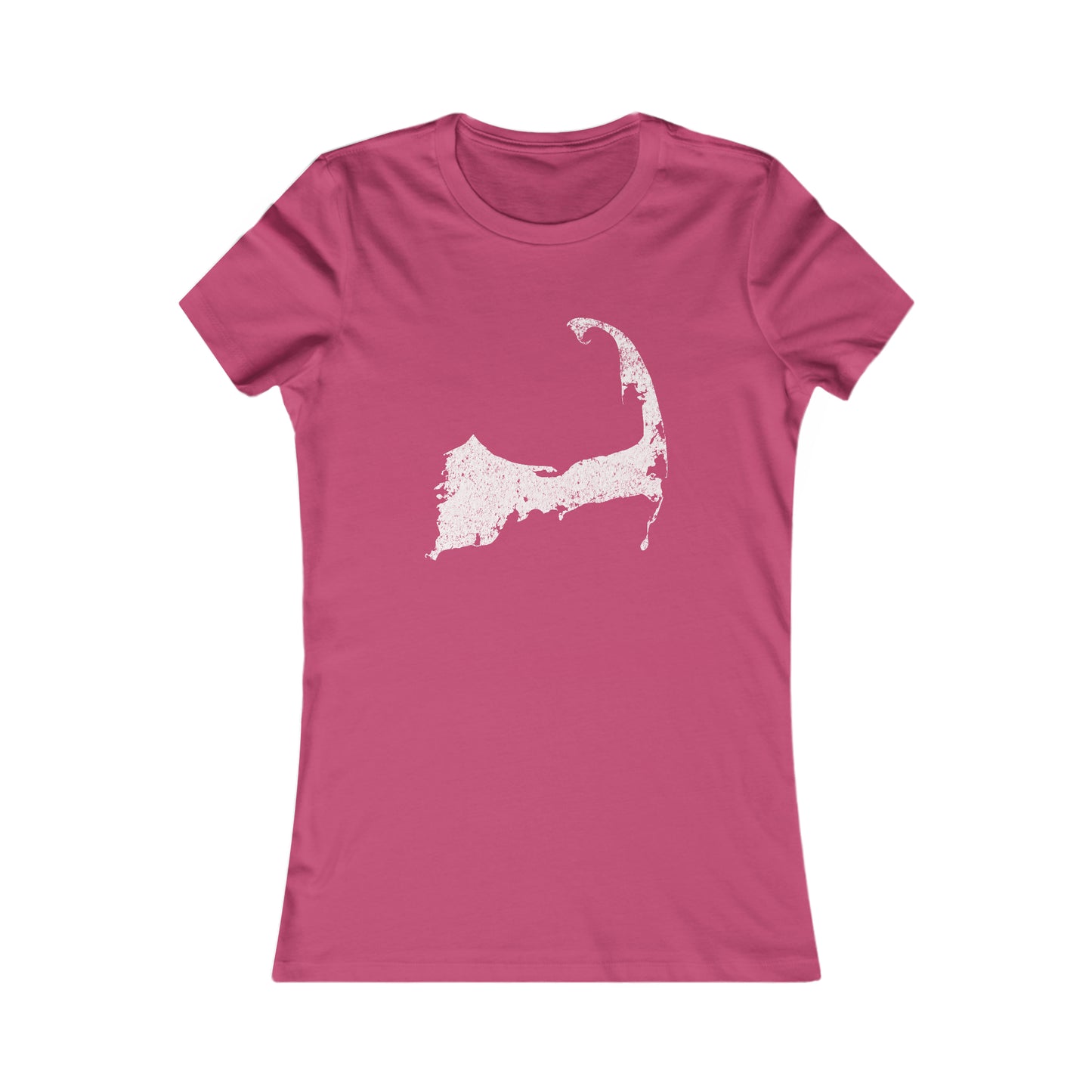 Women's Favorite Cape Cod Map Tee