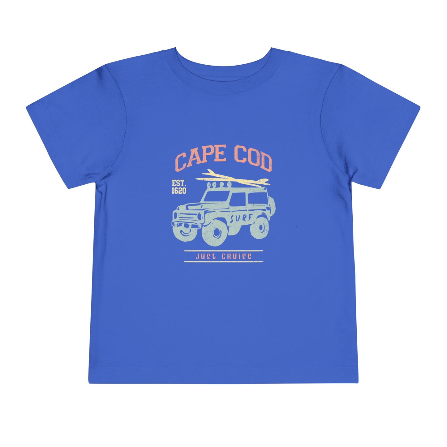 Cape Cod Surf Jeep Toddler Tee