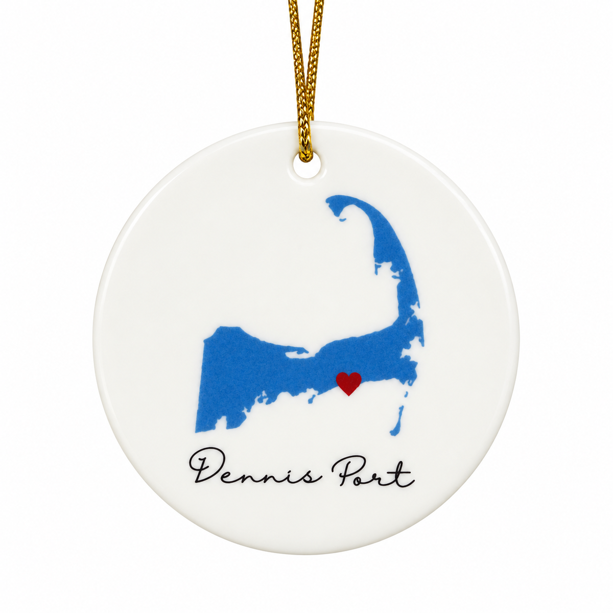 Ceramic Ornament - Dennis Port
