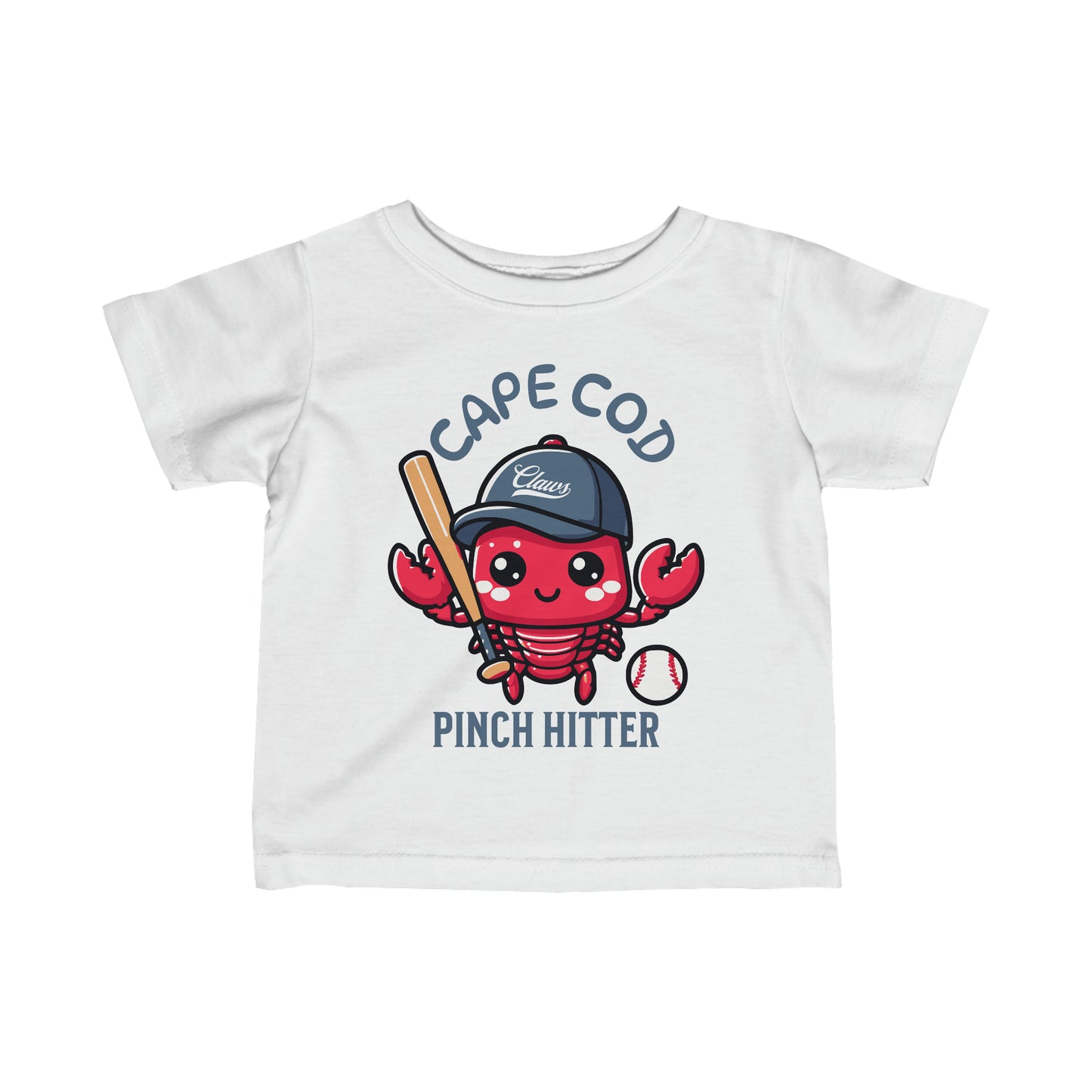 Cape Cod Lobster Infant Fine Jersey T-Shirt