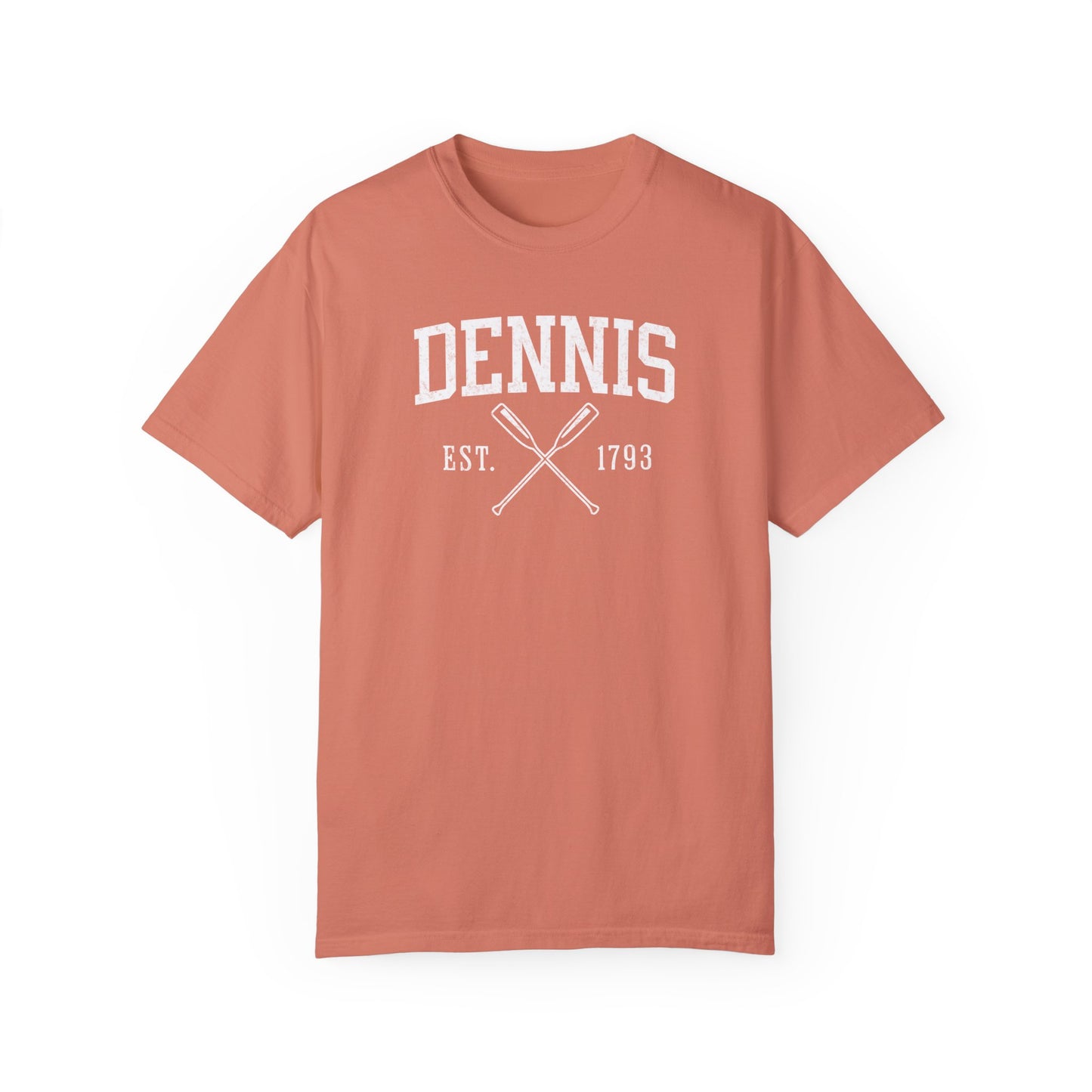 Dennis Crossed Oars Garment-Dyed T-shirt