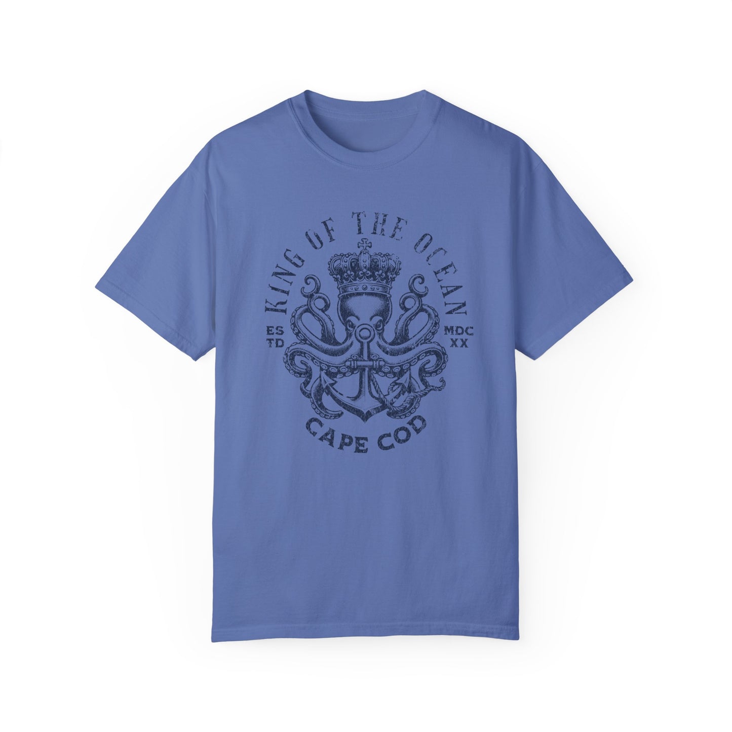 Cape Cod Octopus Comfort Colors T-Shirt