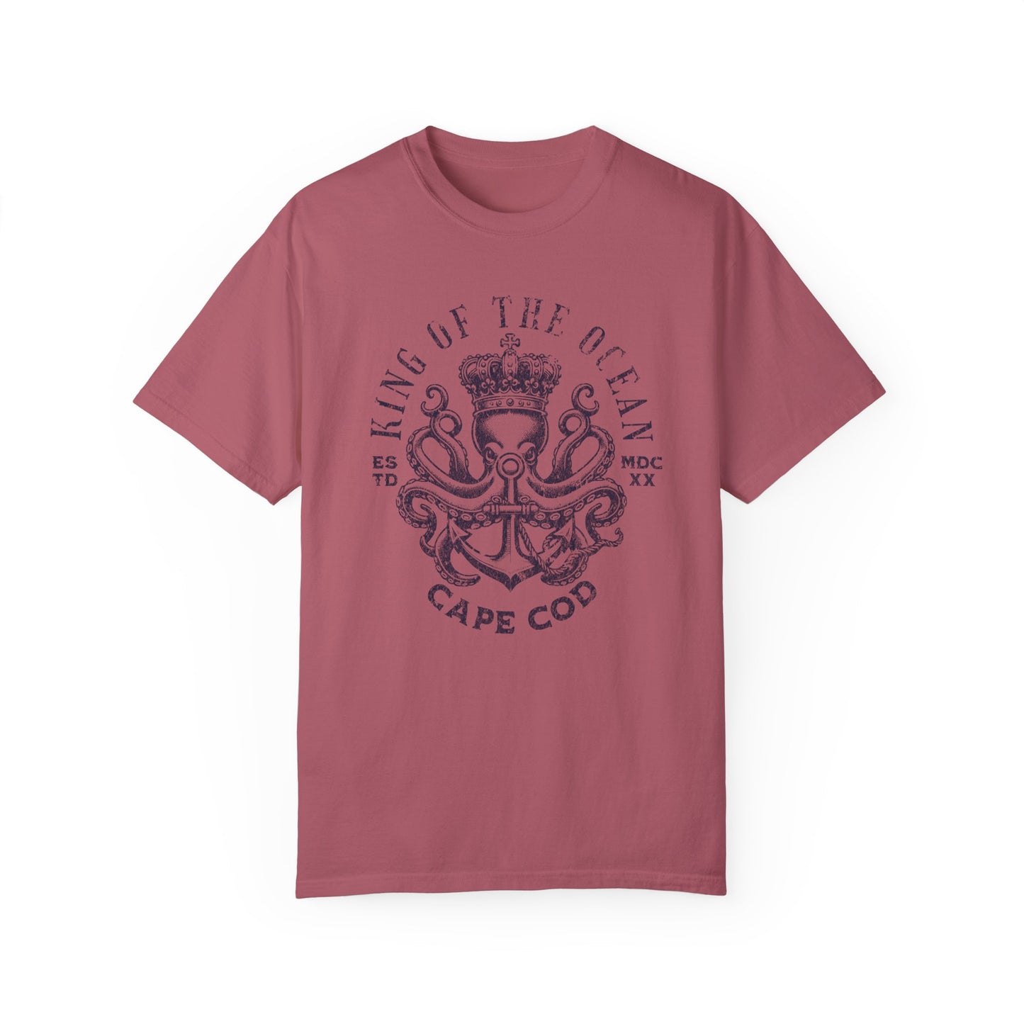 Cape Cod Octopus Comfort Colors T-Shirt