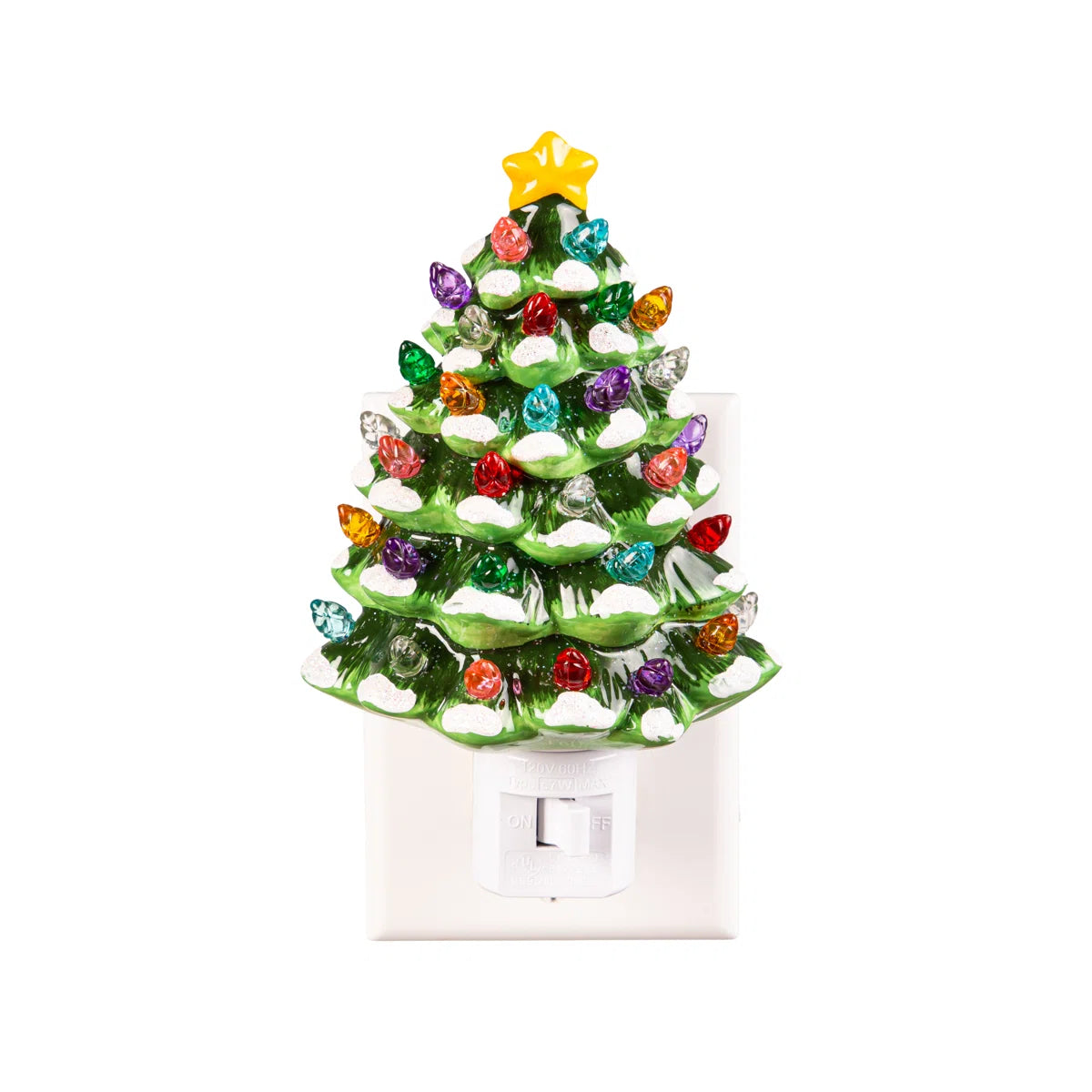 Ceramic Christmas tree nightlight