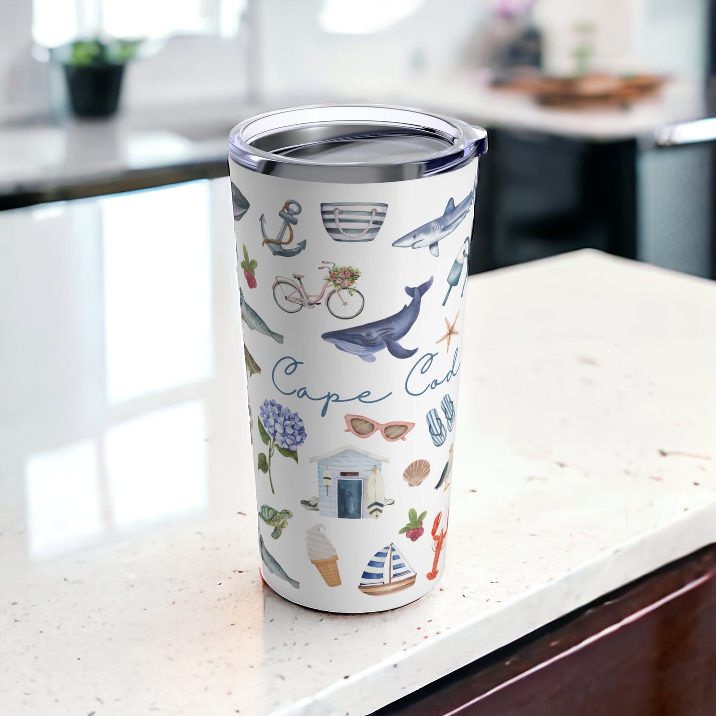 Cape Cod Icons Tumbler 20oz