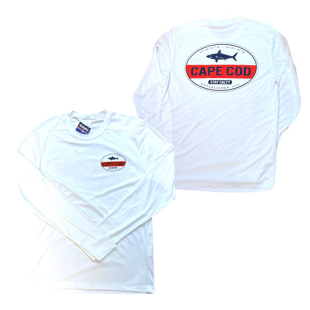 SPF Long Sleeve Shirt for Men - Cape Cod Design