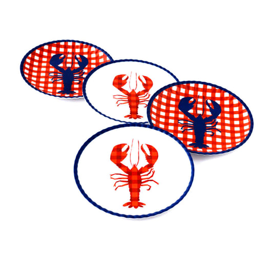 Melamine Lobster Plate Set