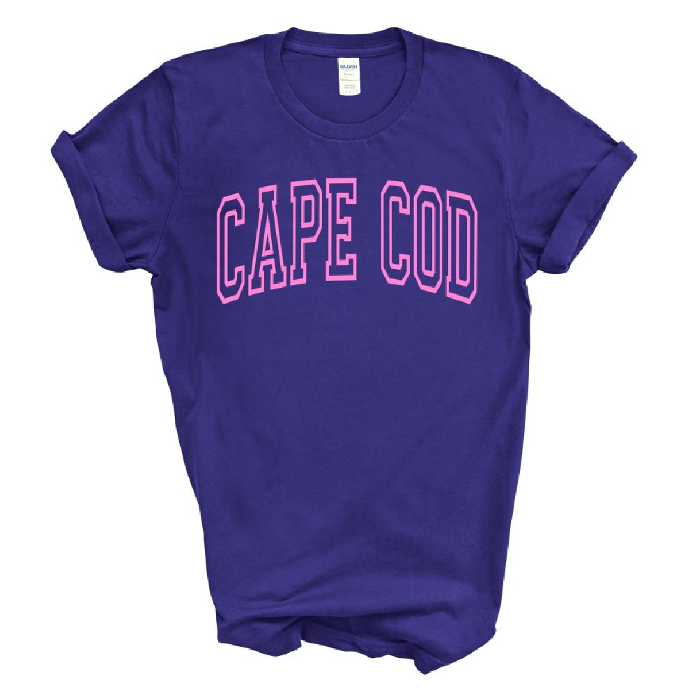 Pink + Cobalt Cape Cod T-shirt
