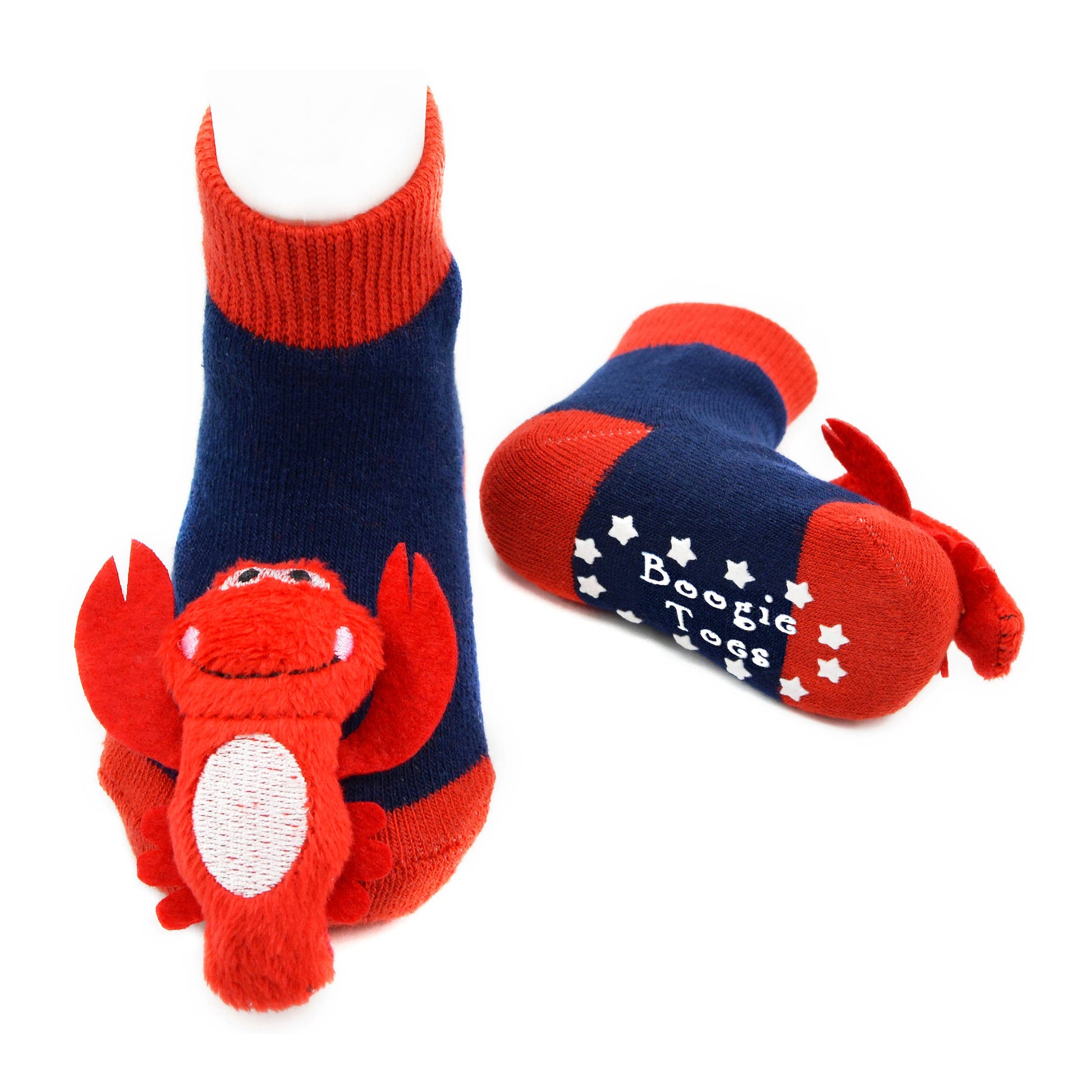 Lobster Boogie Toes Rattle Socks