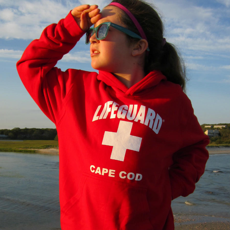 Cape Cod Lifeguard Sweatshirts for kids and adults