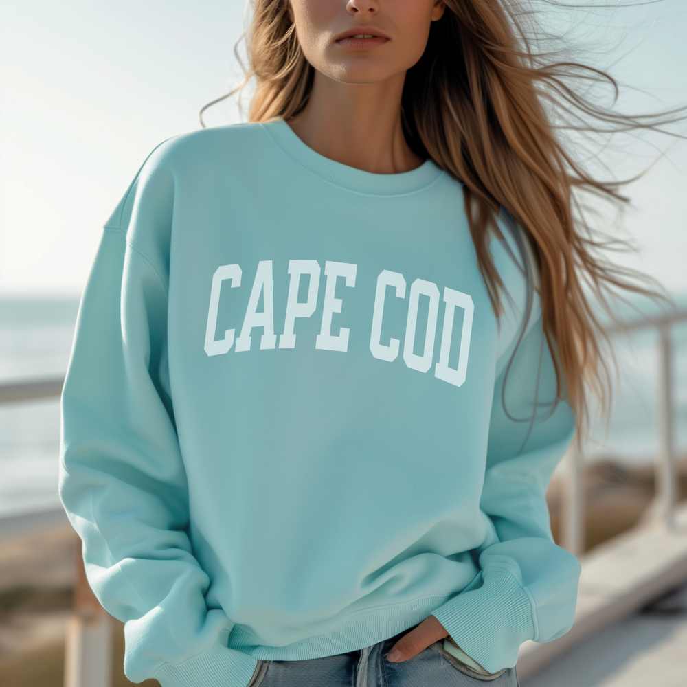 Cape Cod Comfort Colors Crewneck Sweatshirt