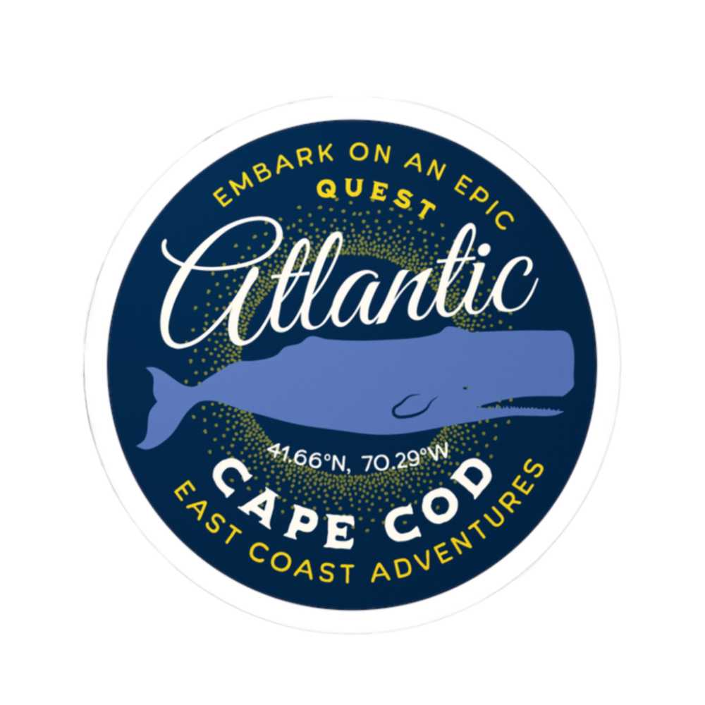 Epic Whale Cape Cod Sticker