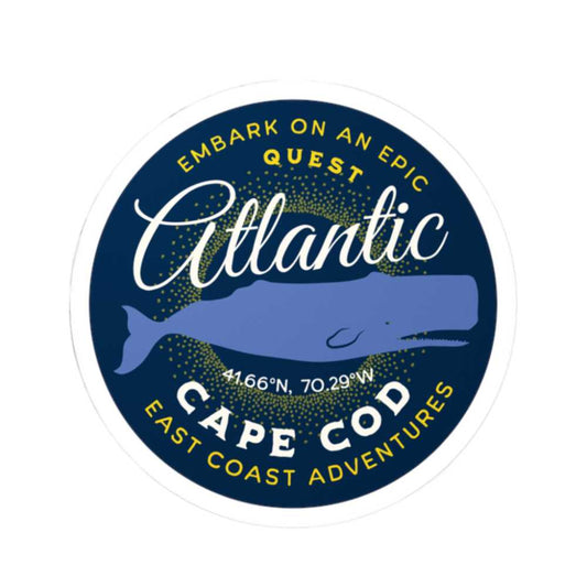 Epic Whale Cape Cod Sticker