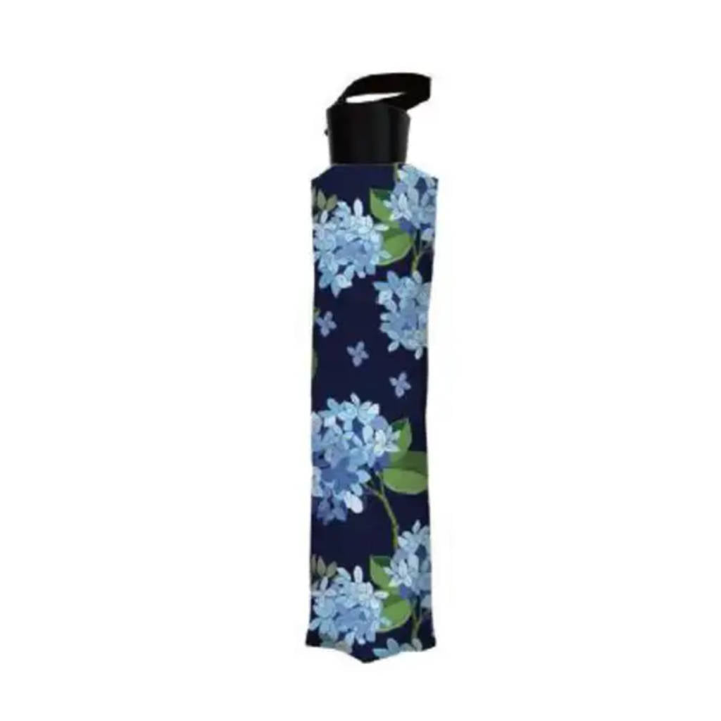 Hydrangea Compact Umbrella - travel size