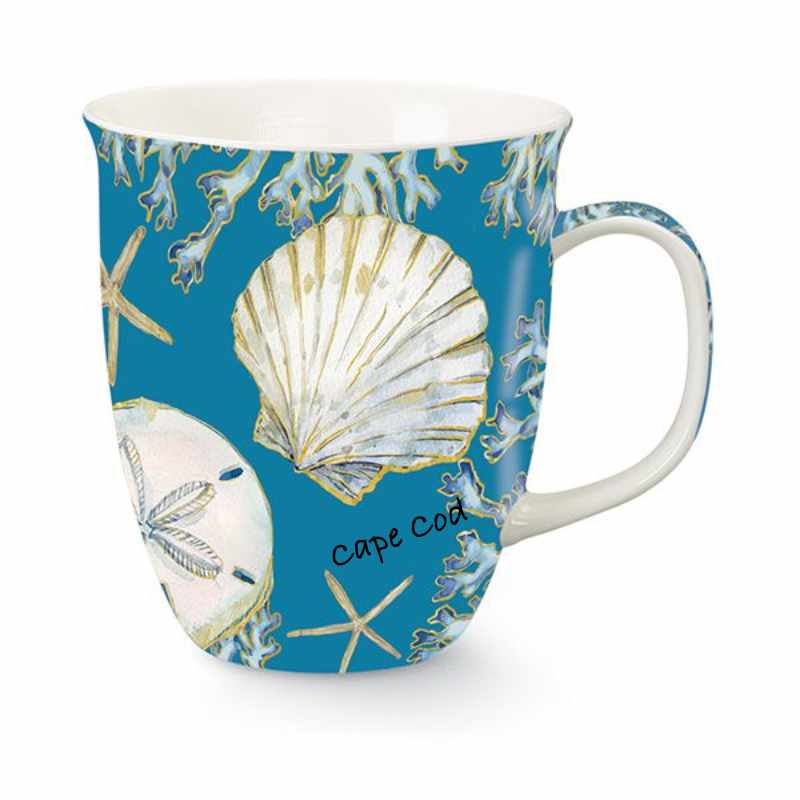 Cape Cod Mug Playa Seashells