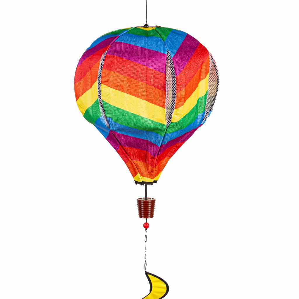 Hot Air Balloon Garden Spinner