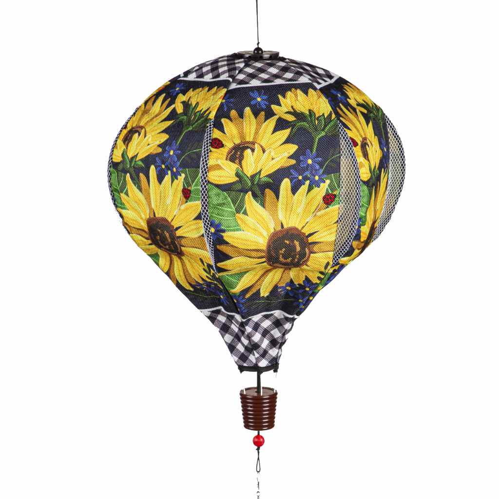 Hot Air Balloon Garden Spinner