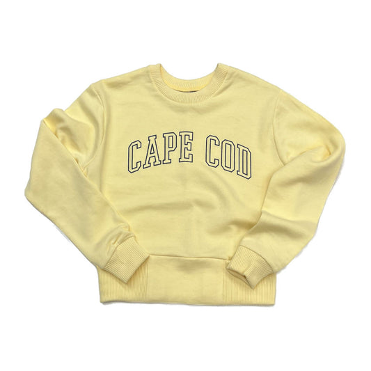 It's like wearing sunshine! This is the perfect Cape Cod Crop Crew | LaBelle Cape Cod