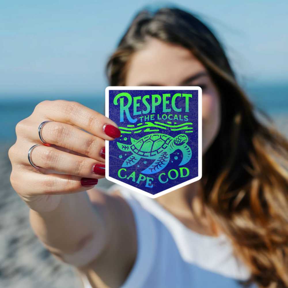 Respect the Locals Cape Cod Sticker