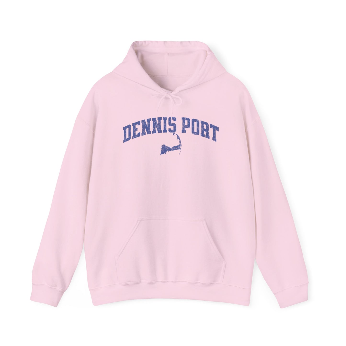 Dennis Port Hoodie — Cape Cod Map Pullover