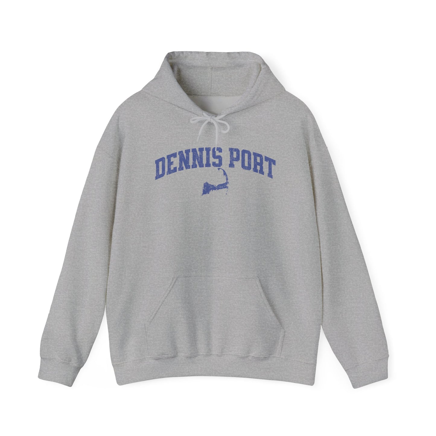 Dennis Port Hoodie — Cape Cod Map Pullover
