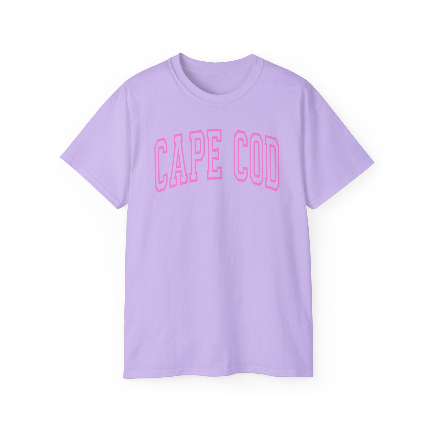 Cape Cod Tee — Pink Collegiate Graphic T‑Shirt