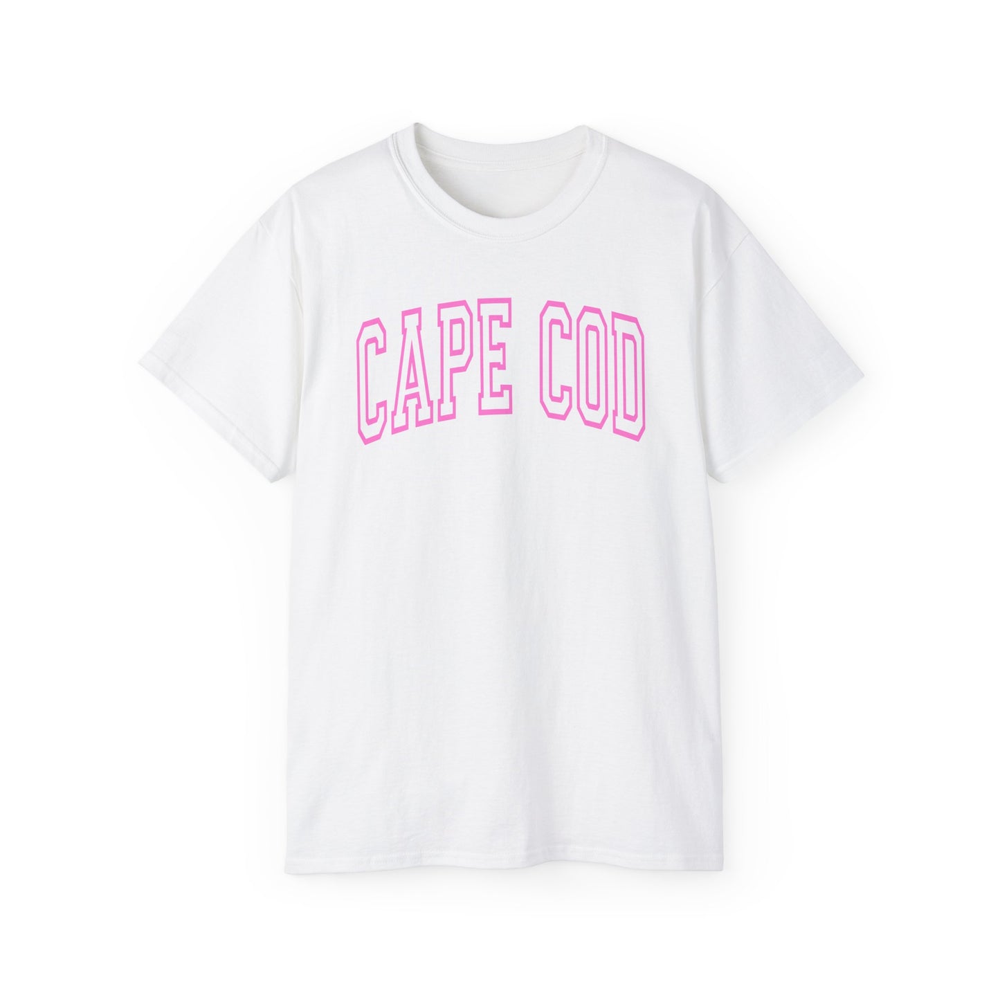 Cape Cod Tee — Pink Collegiate Graphic T‑Shirt