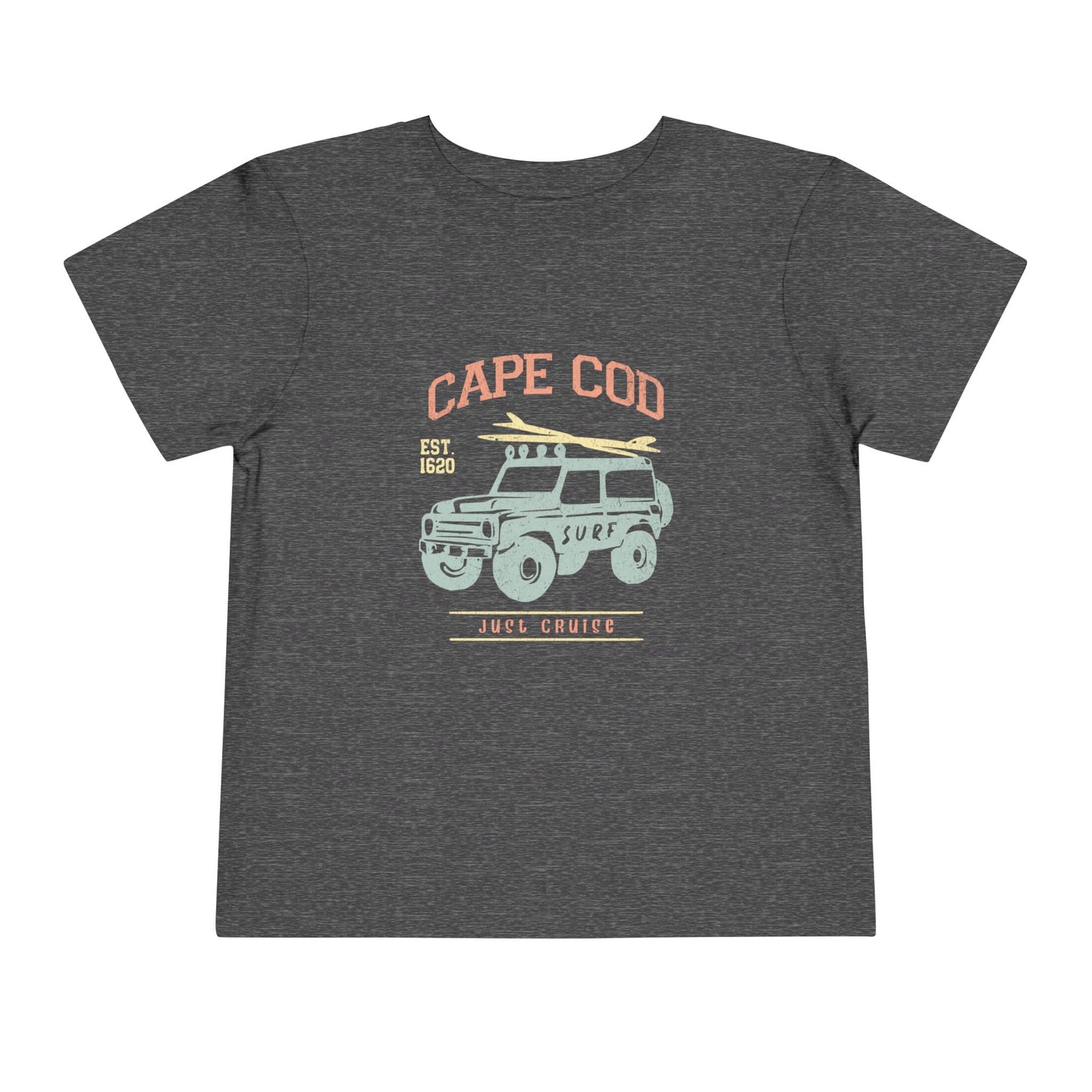 Cape Cod Surf Jeep Toddler Tee