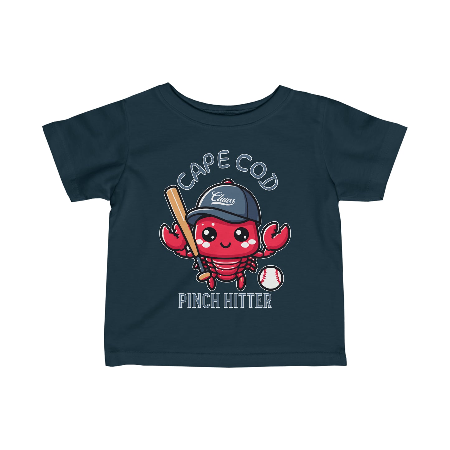 Cape Cod Lobster Infant Fine Jersey T-Shirt