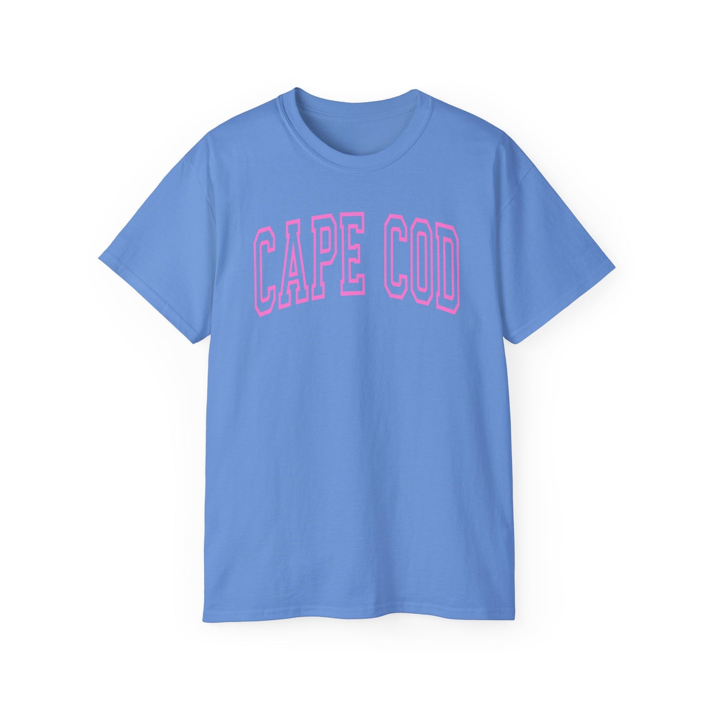 Cape Cod Tee — Pink Collegiate Graphic T‑Shirt