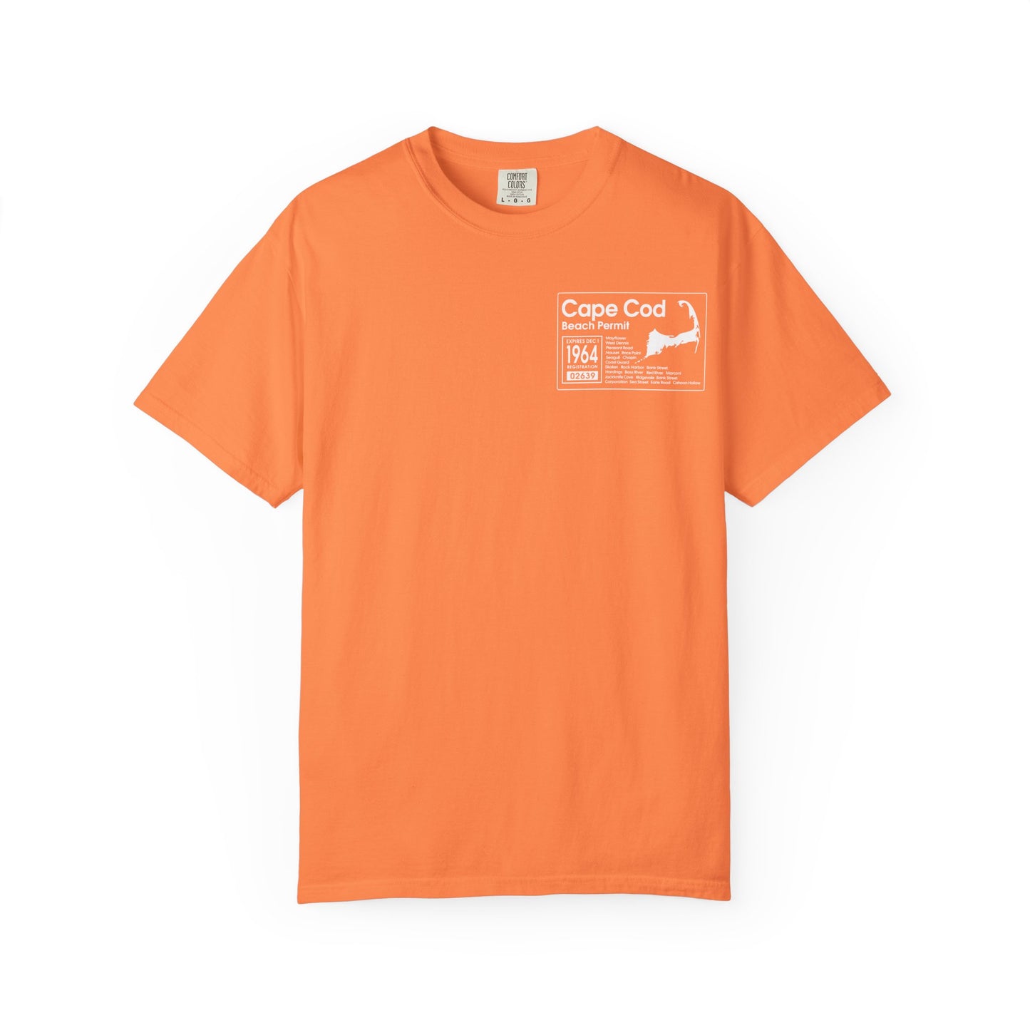 Cape Cod Beach Permit T Shirt