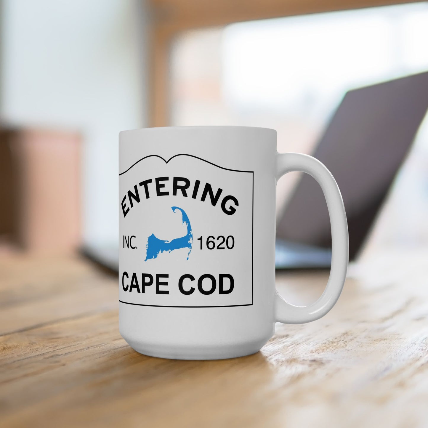Entering Cape Cod Ceramic Mug 15oz