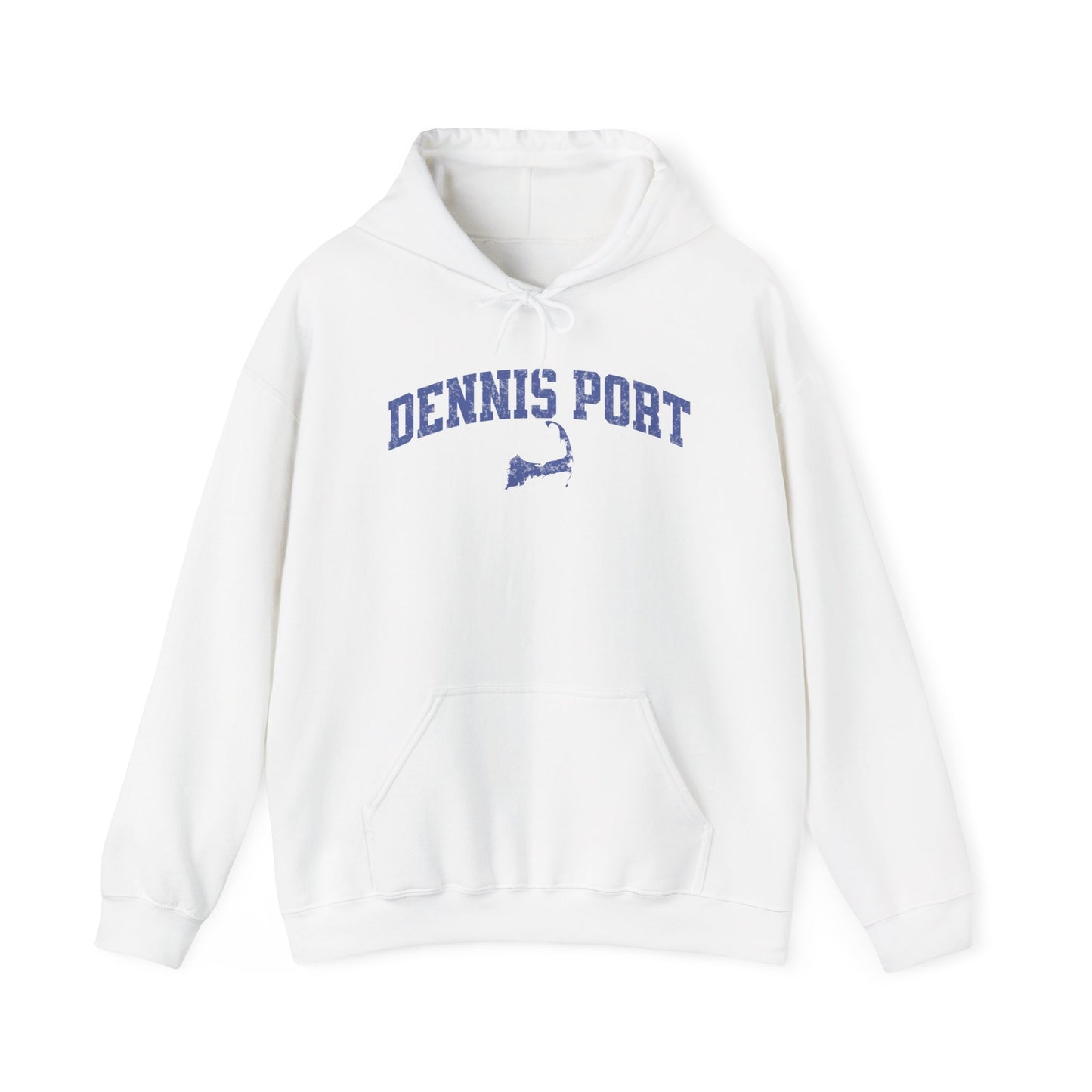 Dennis Port Hoodie — Cape Cod Map Pullover