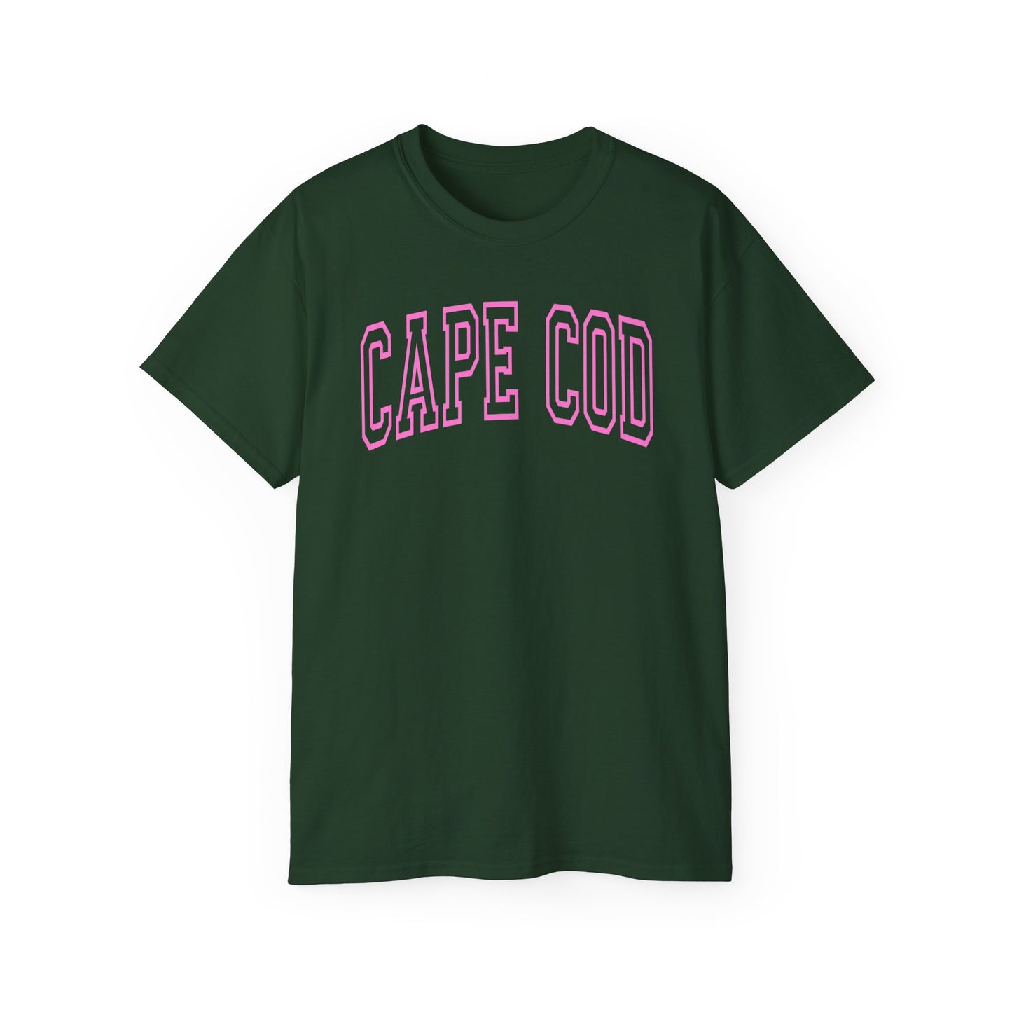Cape Cod Tee — Pink Collegiate Graphic T‑Shirt