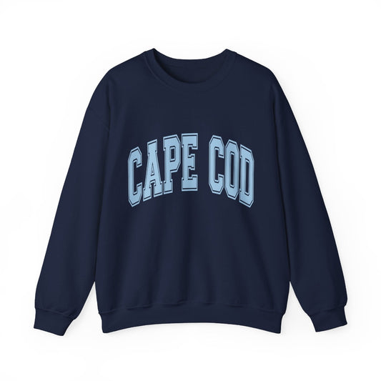 Cape Cod VARSITY SWEATSHIRT NAVY/BABY BLUE