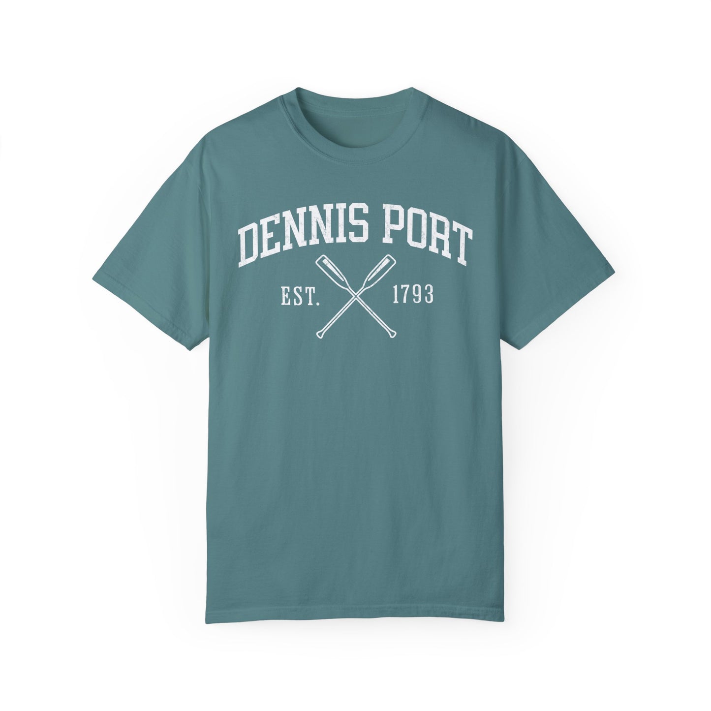 Dennis Port Crossed Oars Garment-Dyed T-shirt