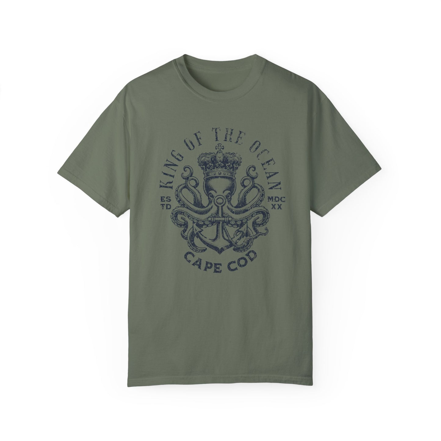 Cape Cod Octopus Comfort Colors T-Shirt