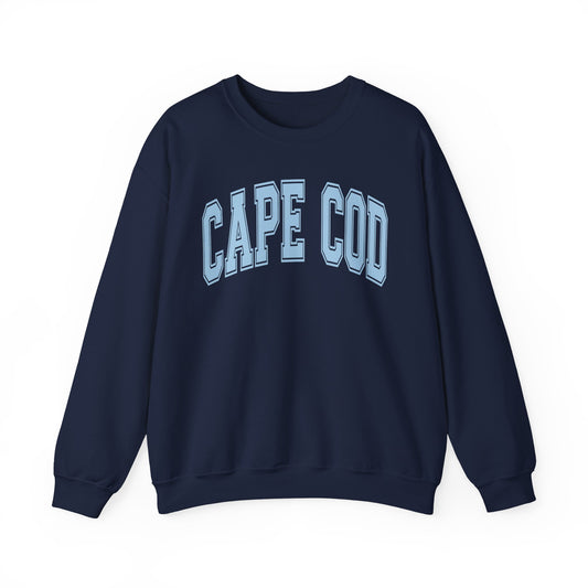 Cape Cod Navy/Baby Blue Crewneck Sweatshirt