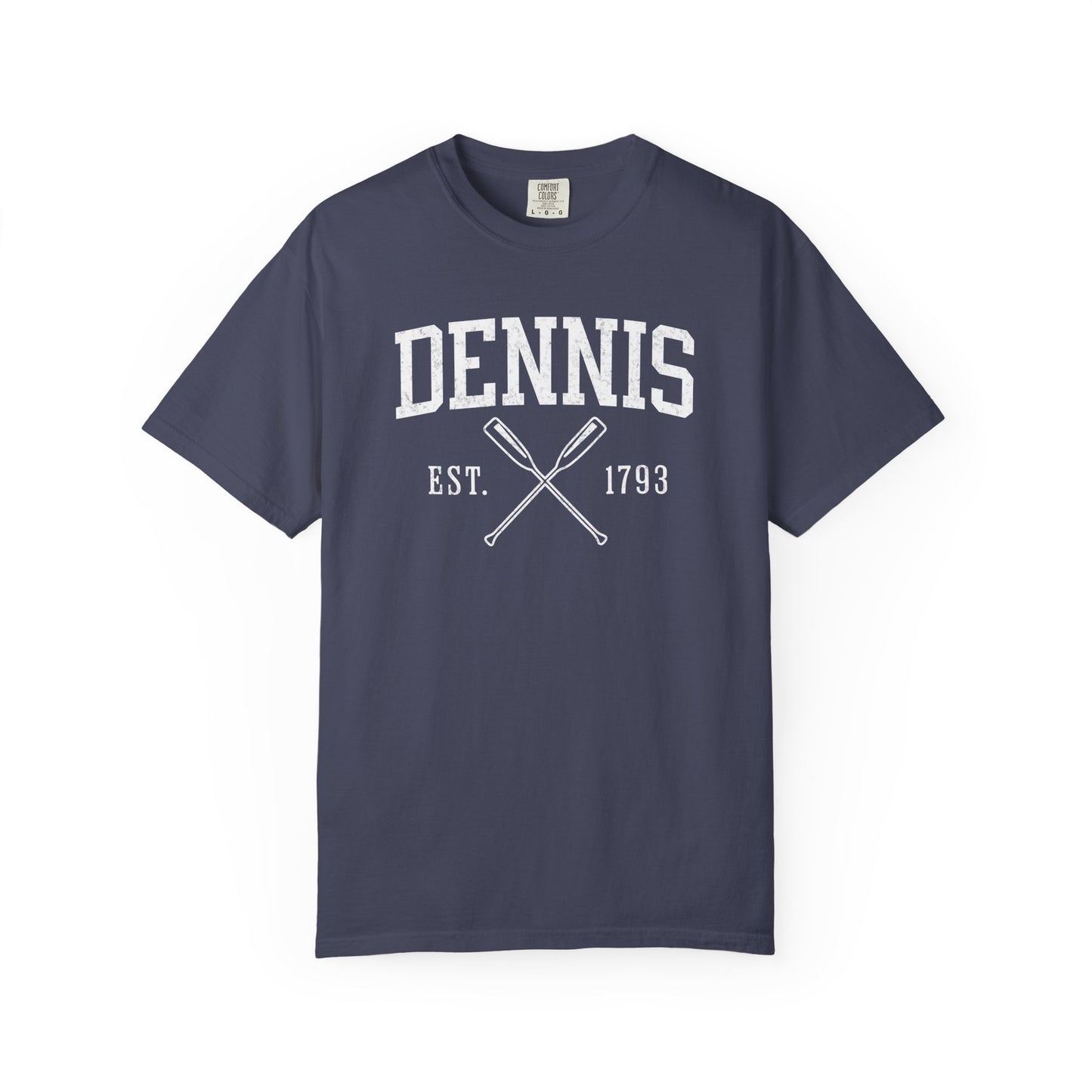 Dennis Crossed Oars Garment-Dyed T-shirt