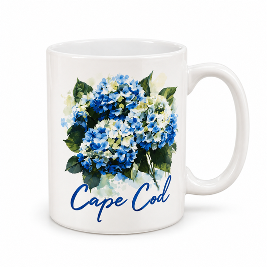 Cape Cod Hydrangea Mug